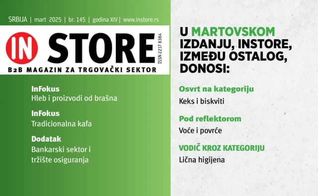 Najavljujemo martovsko izdanje InStore magazina!