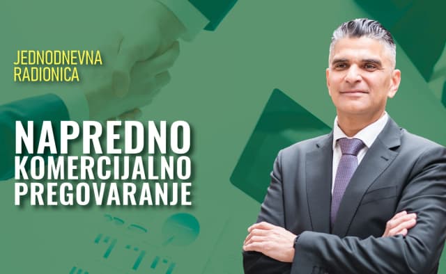 Jednodnevna radionica - Napredno komercijalno pregovaranje