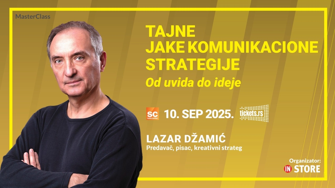 Masterclass 10. septembar - Tajne jake komunikacione strategije